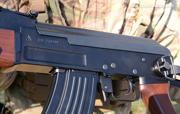 レシーバーの硬質感