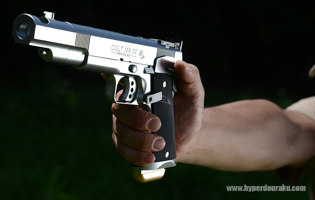 シルバーの美しい外観