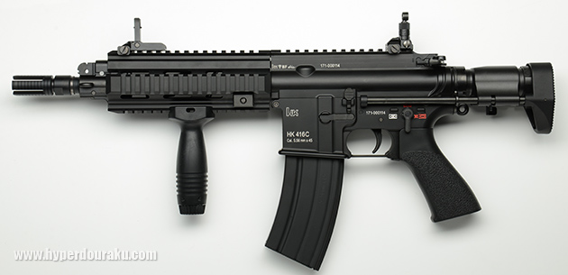 HK416C カスタム 東京マルイ 電動ガン エアガン レビュー