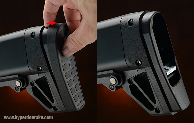 バットプレートの取り外し