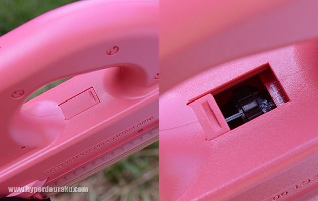 可変ホップアップの調節ダイヤル