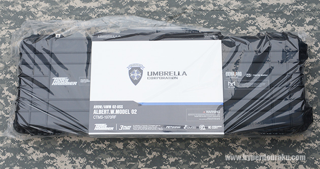 専用ガンケースに入ったトールハンマー