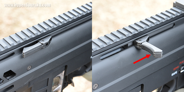 コッキングハンドル