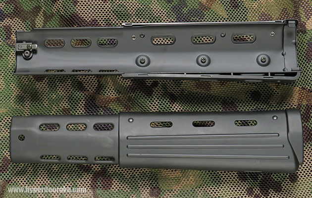 ハンドガード内部