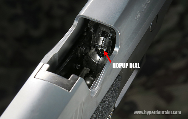 可変ホップアップの調節