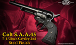 タナカ ワークス ガスガン Colt S.A.A.45 7-1/2inch Cavalry (2nd)
デタッチャブル・シリンダー スチール・フィニッシュ
