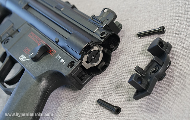 レシーバーエンドキャップ