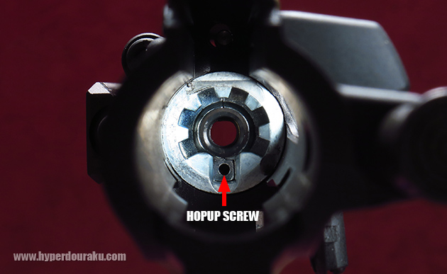 ホップアップ調整ネジ