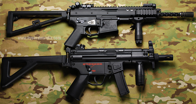 MP5KA4 PDWとの比較