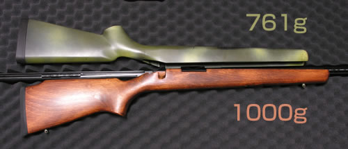 ストックの長さ比較