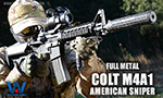 WA ガスガン COLT M4A1 アメリカンスナイパー
