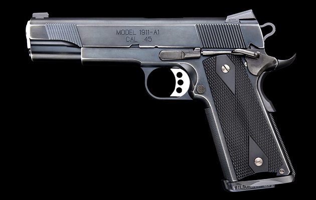 スプリングフィールドアーモリー製のフルサイズ1911をベース
