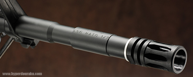 バレルとフラッシュハイダー