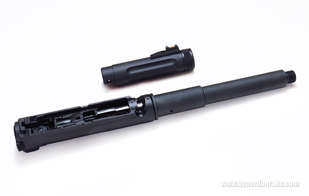 アウターバレルを挿入