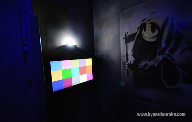 カラフルなタッチパネル