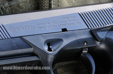 ベレッタ Px4 刻印はなんとイタリアBeretta社そのもの