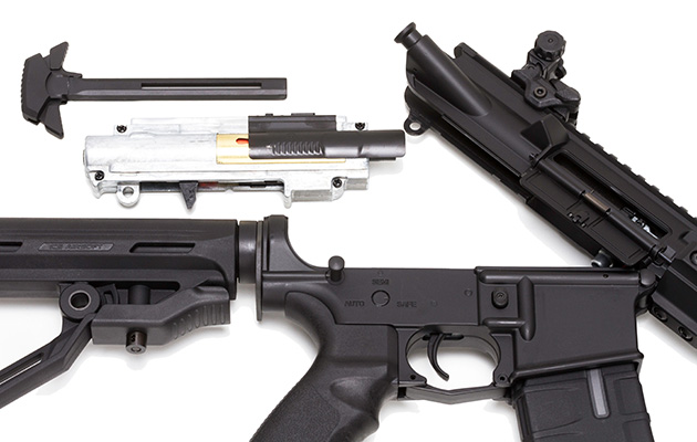 リアルテイクダウンが可能な分割式メカボックス