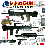 レトロGUN　東京マルイ FA-MAS 5.56-F1
