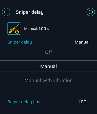 Sniper delay