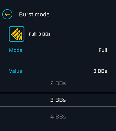 Burst mode