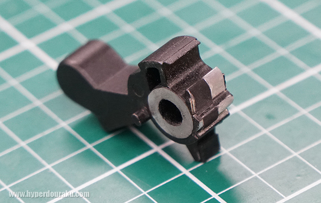 シアが掛かる部分