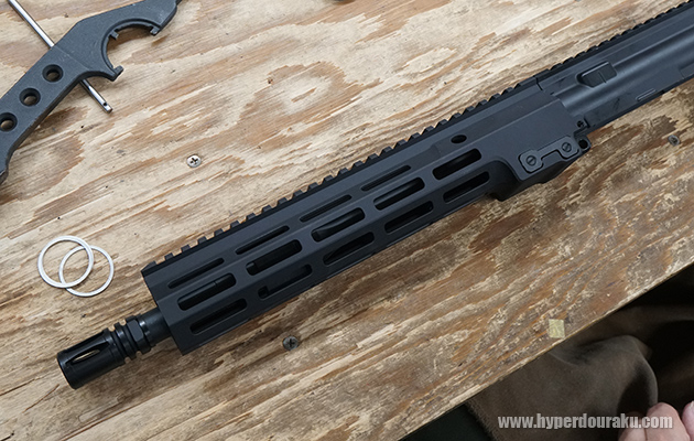 ハンドガード取付