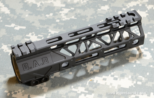 BATTLE ARMS タイプ RIGIDRAIL 9.5inch BK