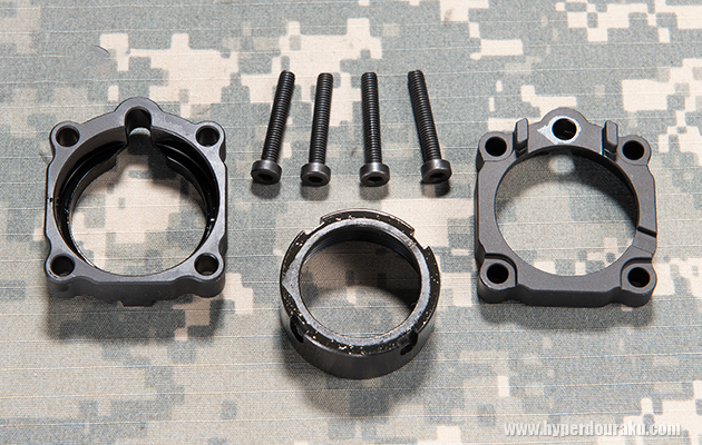 ロックパーツとバレルナット