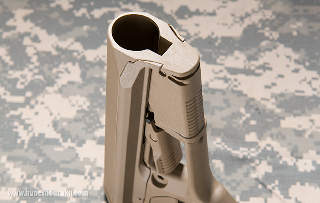 ミルスペックのバッファチューブに対応