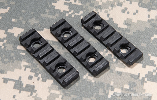 8リブのレイルセクション