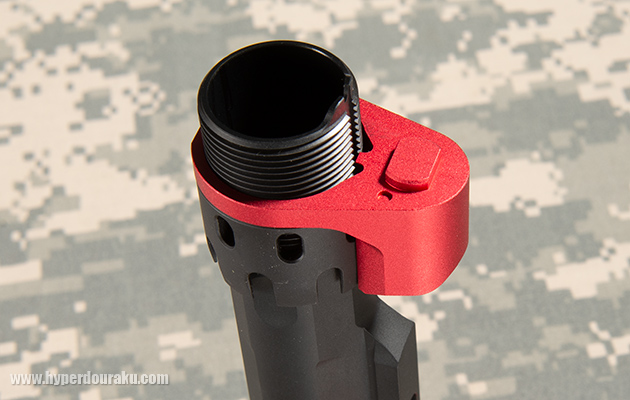 レシーバー取り付け部