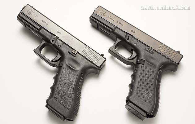 第3世代(左)と第4世代(右)