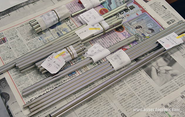 検品が終わったバレル