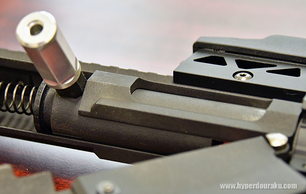 初速や弾道のテスト