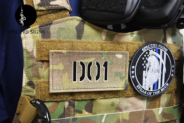 プレートキャリアに貼ってもちょうどいいサイズ