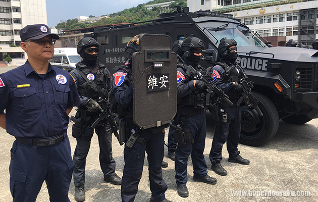 台湾 内政部警政署 保安警察第一總隊 維安特勤隊 救出演練