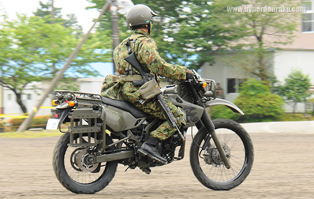 固定銃床型でも問題なくバイクを運転