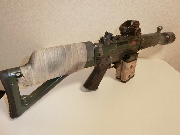 WWII 軽機関銃 電動ガン　改造バイポット搭載／迫力　サバゲー　写真撮影 WWII 軽機関銃 電動ガン 改造バイポット搭載／迫力 サバゲー