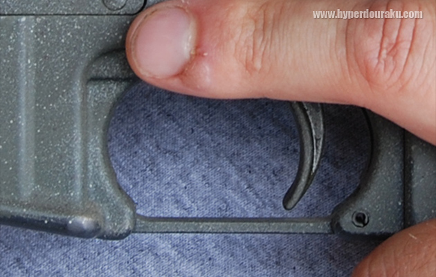 実銃のトリガーガード周り