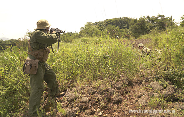 ベトコンと遭遇