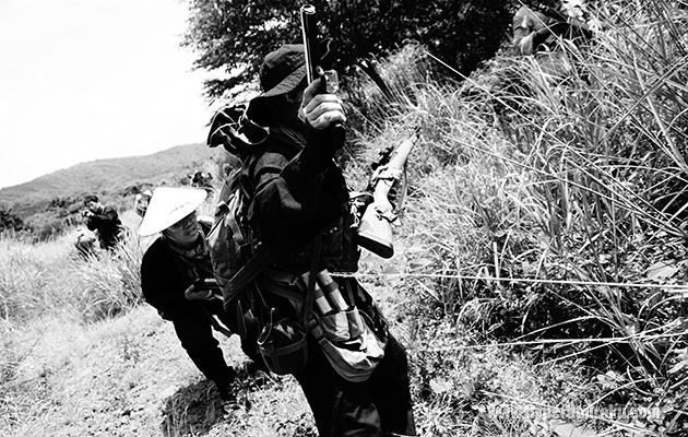 モーゼル98Kにコルトのガバ