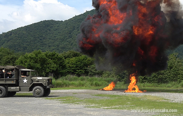 本格的な爆破