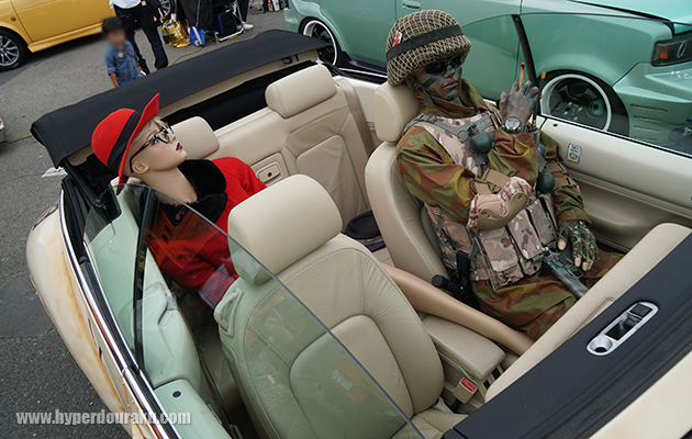 ミリタリーなマネキン