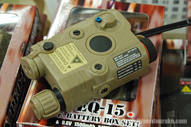 PEQ-15のバッテリー