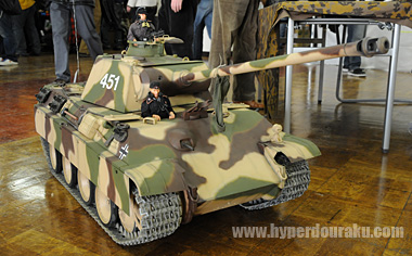 1/6スケールのパンサー戦車