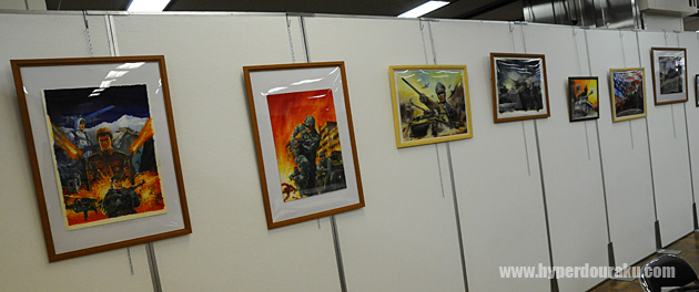 上田信先生のミリタリーイラスト原画展