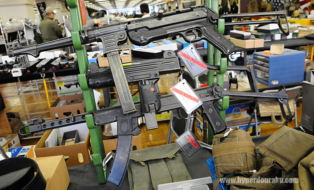 シカゴレジメンタルス　サブマシンガン3丁