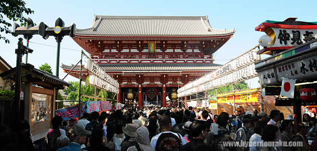 浅草寺、仲見世