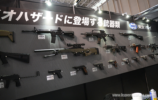 バイオハザードの登場銃器