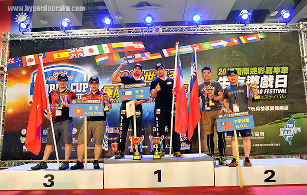 総合優勝 チリBチーム